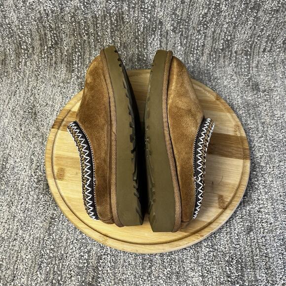 UGG Tasman Classic Chestnut Slipper Clog Comfortable Womens Size 5 Lined Slip On - Picture 6 of 10
